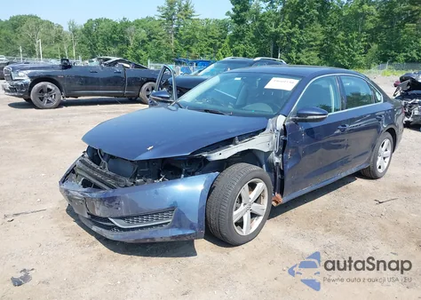 2012 Volkswagen Passat 2.5L Se from USA, damaged, VIN 1VWBP7A30CC047860